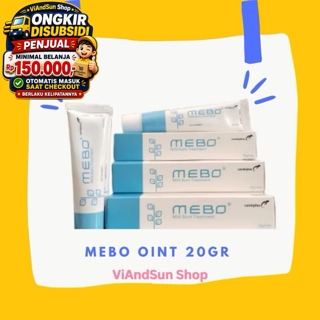 MEBO Salep untuk membantu meringankan luka bakar Mebo Oint 20Gr Mebo Wound