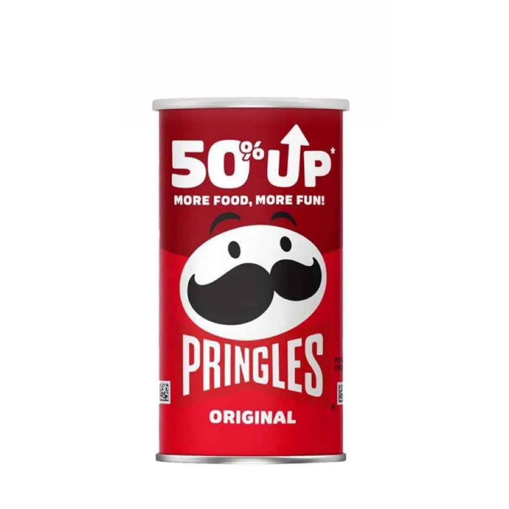 Pringles Potato Crisps Original Kaleng 66gr