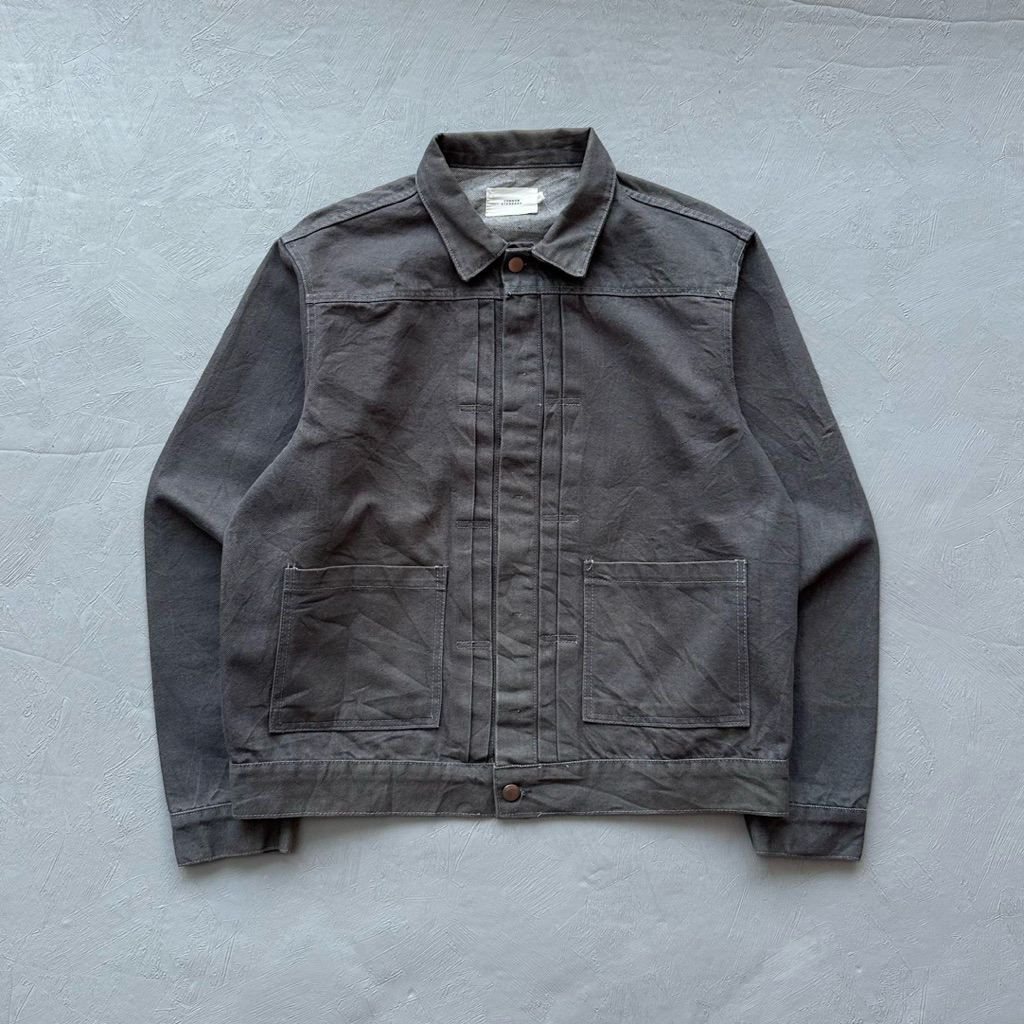 boxy type 2 jacket denim work jacket