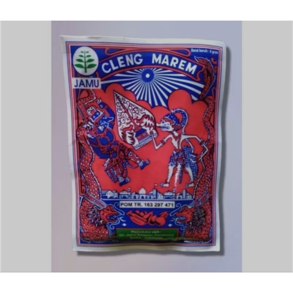 Jamu Pegal Linu Cap Wayang Cleng Marem - Meredakan Pegal Linu, Melancarkan Ha id, Ramuan Tradisional