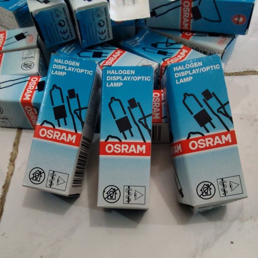 TERMURAHH‼️LAMPU KACANG HALOGEN OSRAM 100W 50W 20W// LAMPU HALOGEN// OSRAM