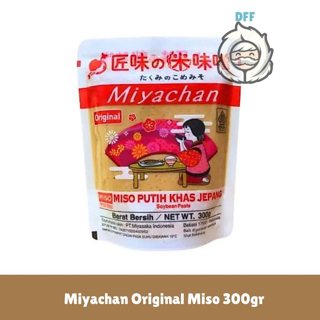 Miyachan Miso Putih 300gr | White Miso Paste Jepang untuk Sup Miso, Ramen & Marinasi