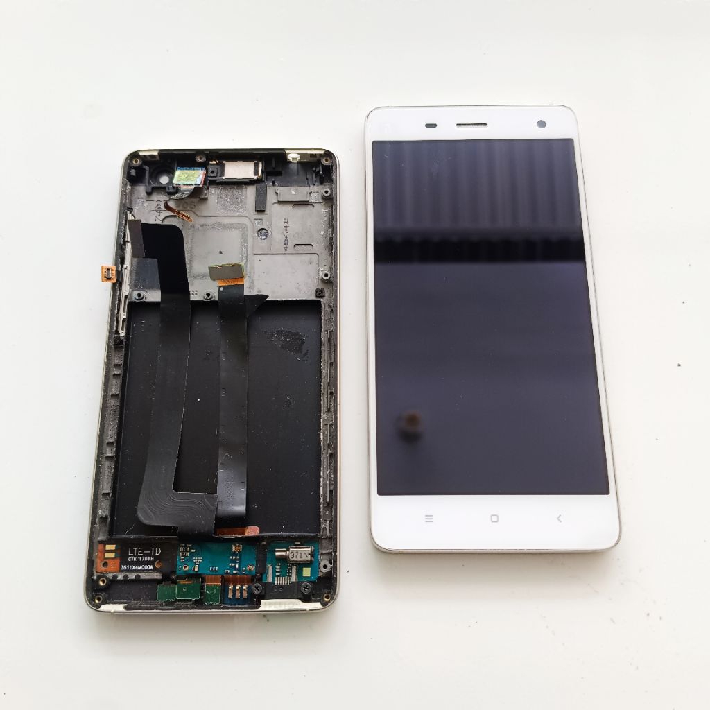 FULSET FRAME LCD XIAOMI MI4 NORMAL ORIGINAL COPOTAN