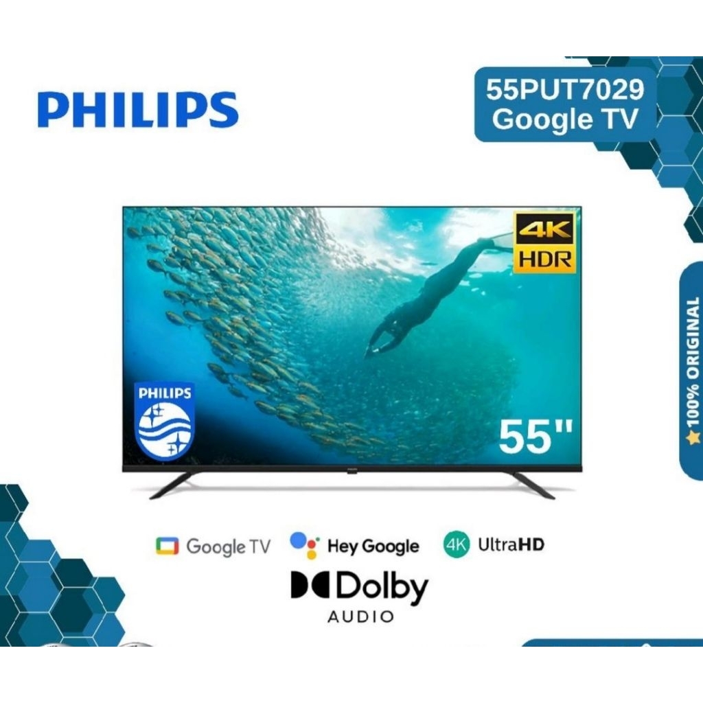 Smart Tv PHILIPS 55 INCH 55" PUT7029