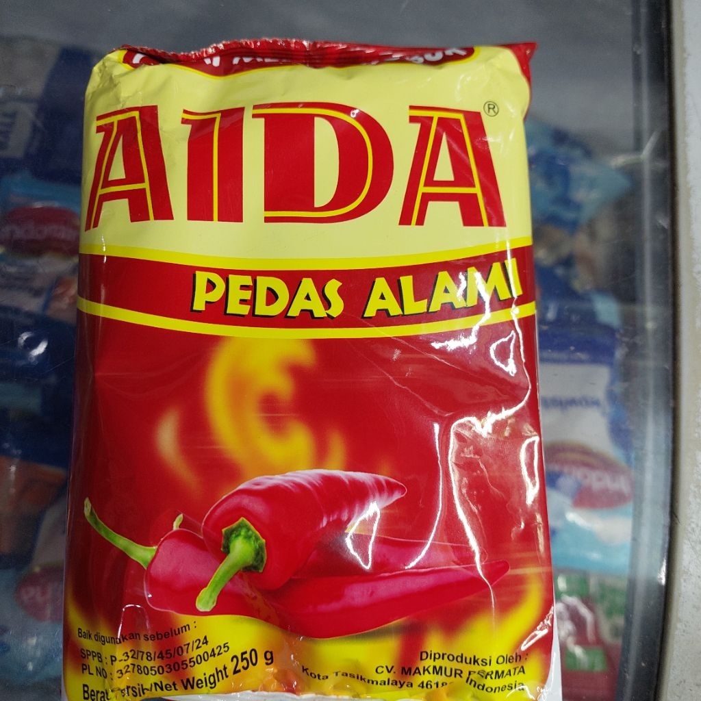 Cabe bubuk Aida 250g/Aida bubuk /Cabe bubuk extra pedas