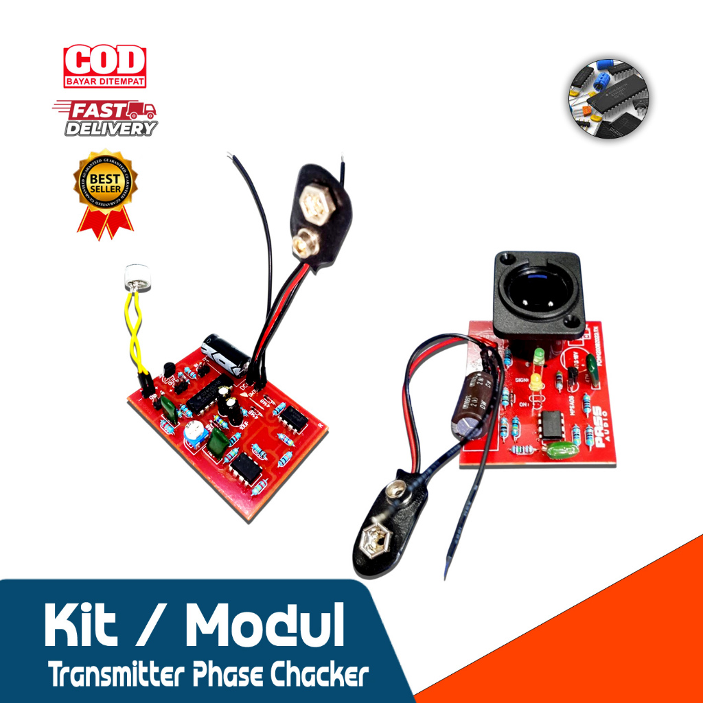 Kit Polarity Checker Speaker / kit phase chacker speaker Berkualitas OK