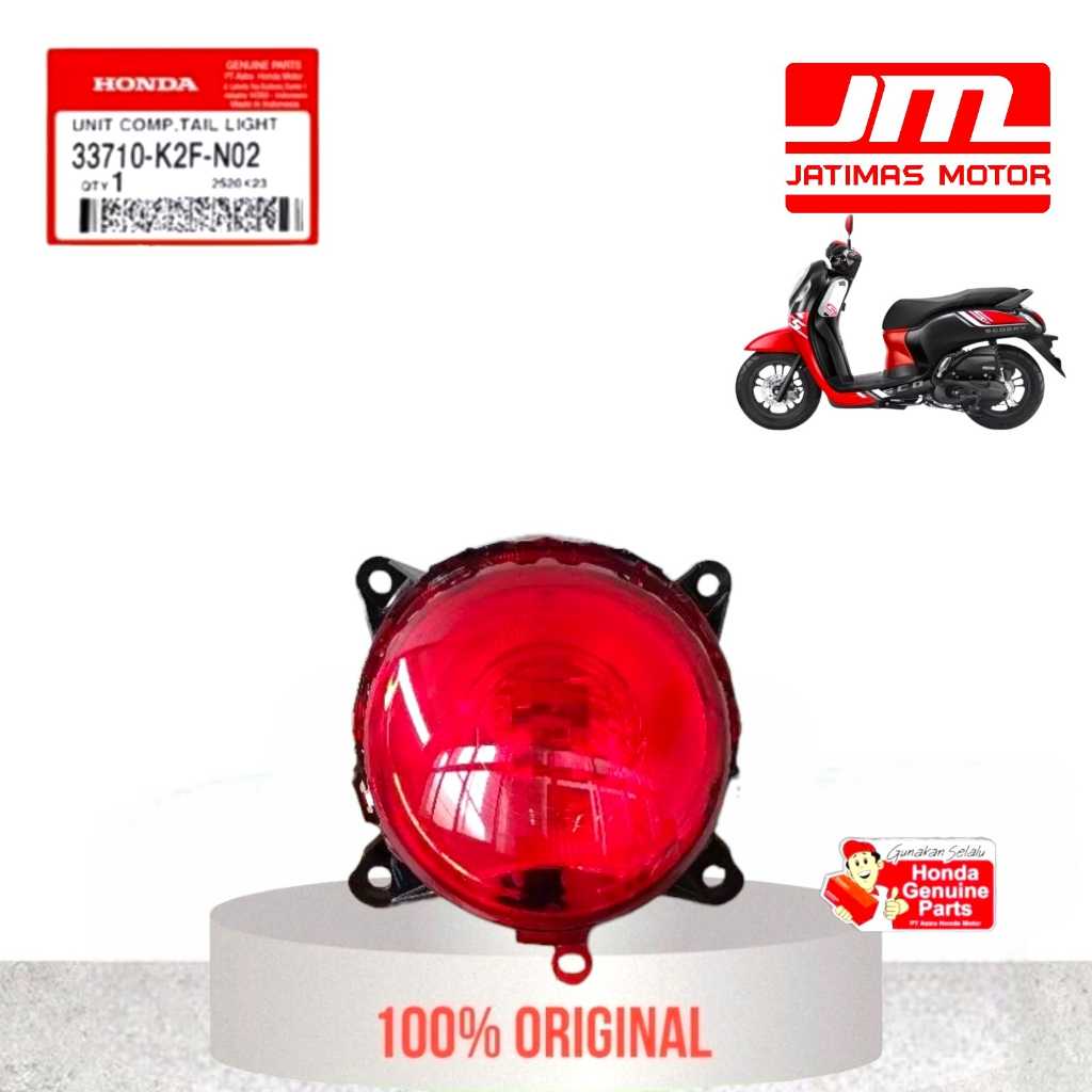 33710-K2F-N02 Lampu Belakang Honda Scoopy K2F