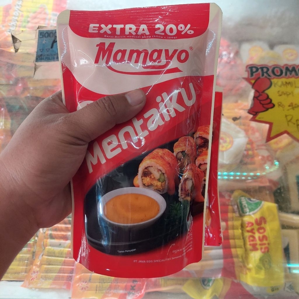 Saus mentaiku mamayo 500g/saus mentaiku/saus premium