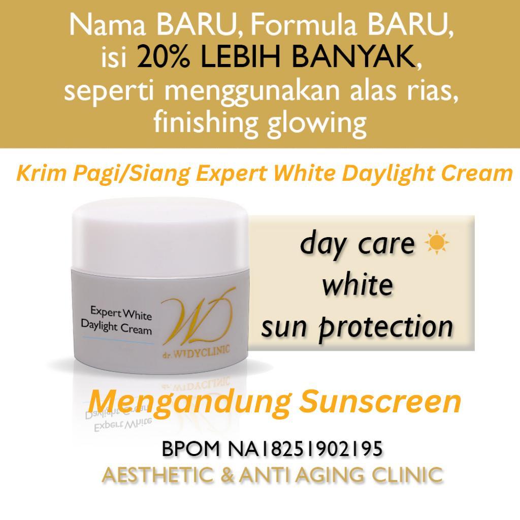 Expert White Daylight Cream Krim Pagi dr Widy Clinic BPOM Cerah Glowing Flek