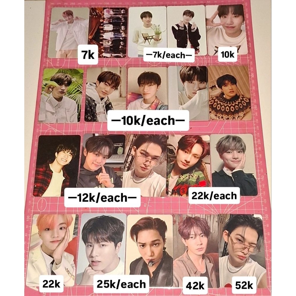 [OFFICIAL] Photocard Pc Ni-Ki Heeseung Kai Junghwan Changmin Q I.N Ayen Jun Yedam Gyuvin Jaehyuk Gru