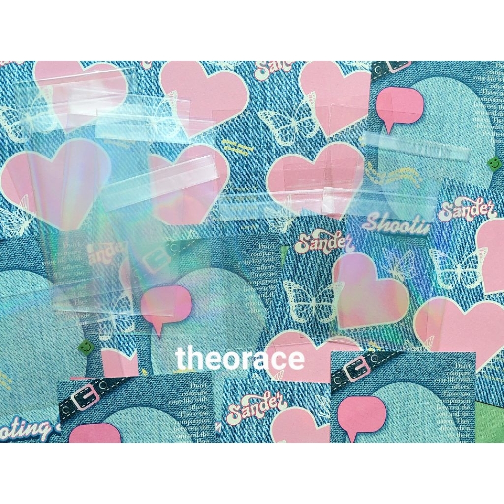 [READY STOCK] SLEEVE PC PHOTOCARD MEET XY YX SEAL DAN SLEEVE RAINBOW SEAL MURCE 32 PCS