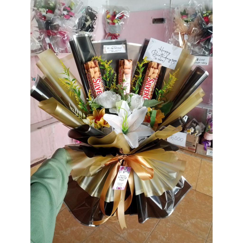 Buket Coklat silverqueen jumbo