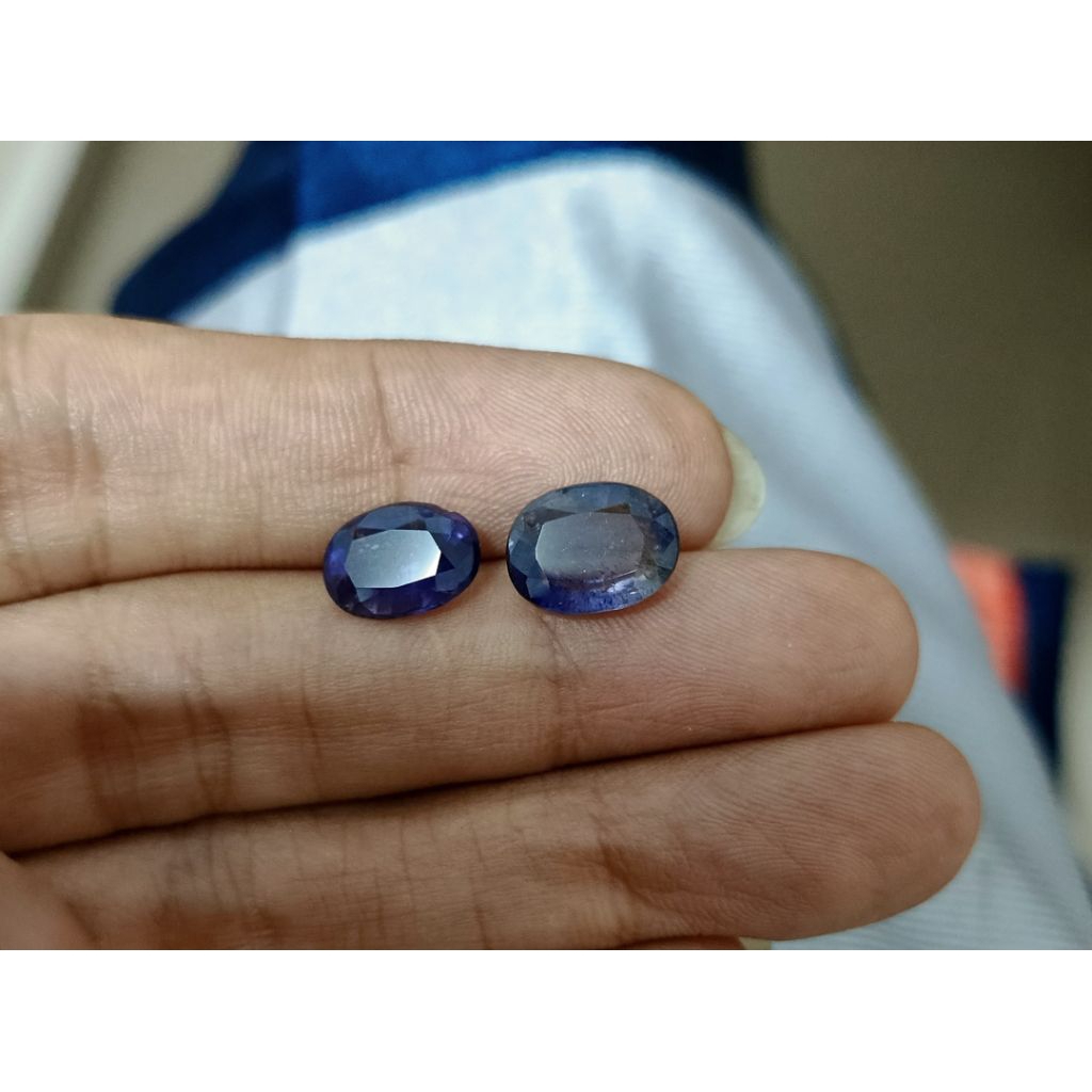 Paket 2 Batu Natural iolite