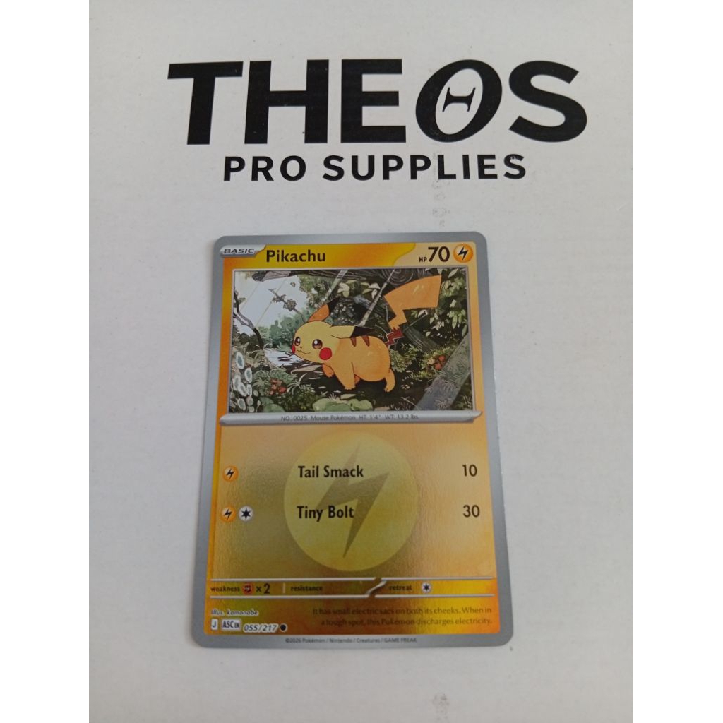 Kartu Pokemon ASC Pikachu Holo English
