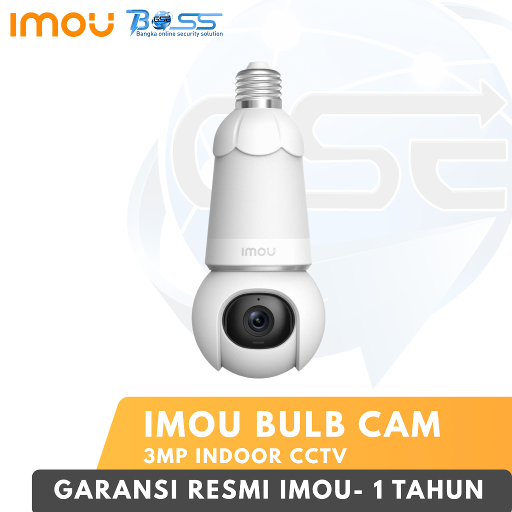 IMOU BULB CAM 3MP INDOOR WIFI CCTV