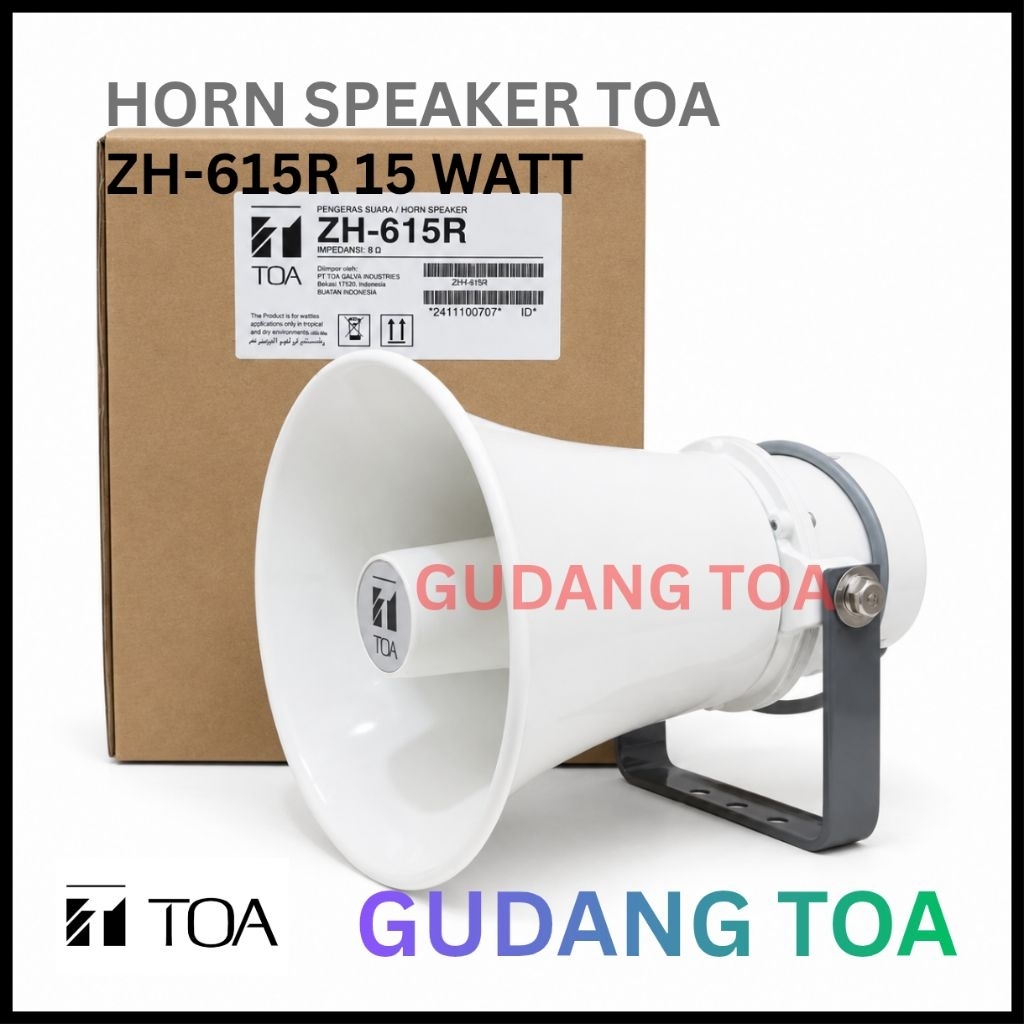 ZH-615R HORN SPEAKER CORONG TOA ZH-615R SPEAKER CORONG KECIL ZH 615 15 WATT