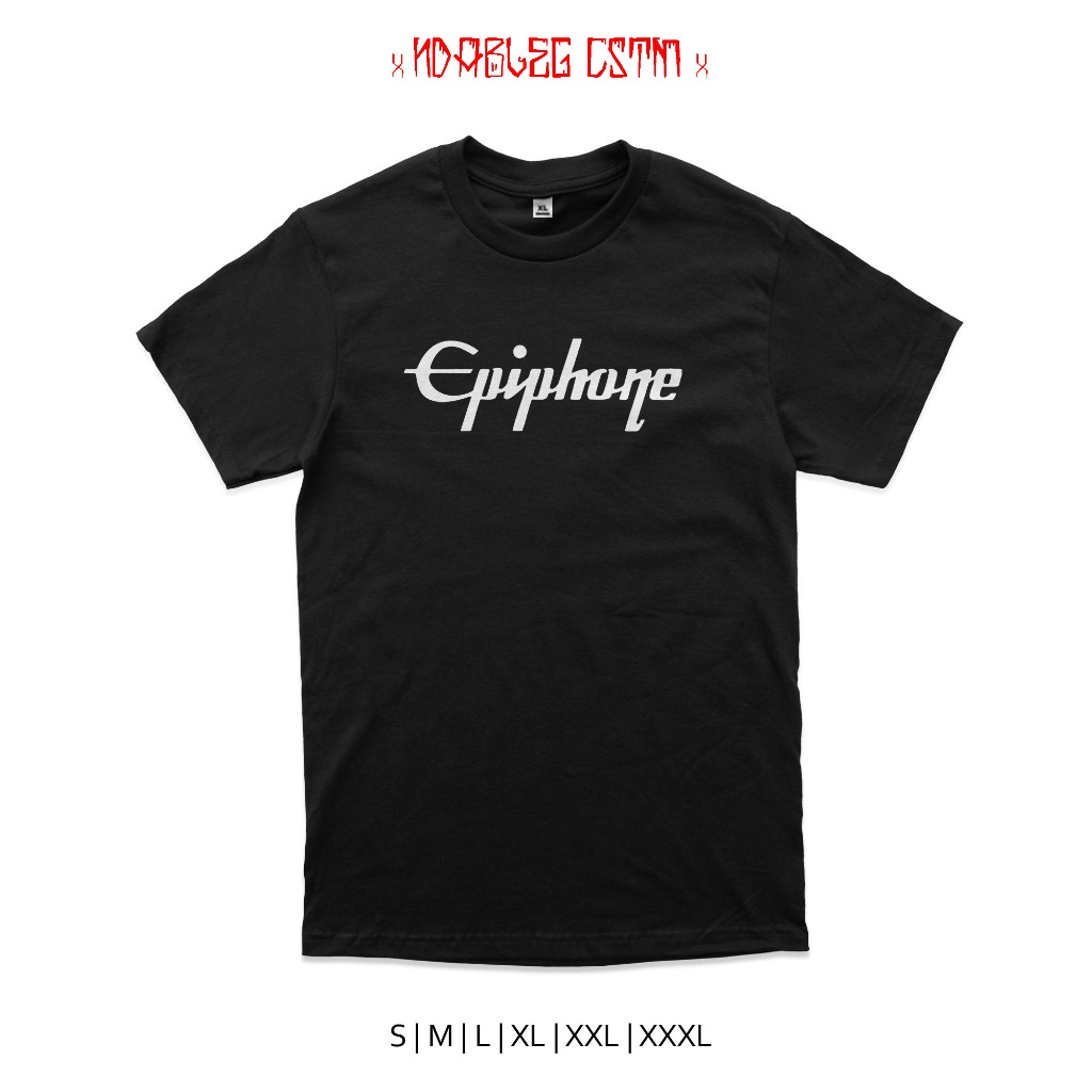 Kaos epiphone tshirt epiphone combed 24s