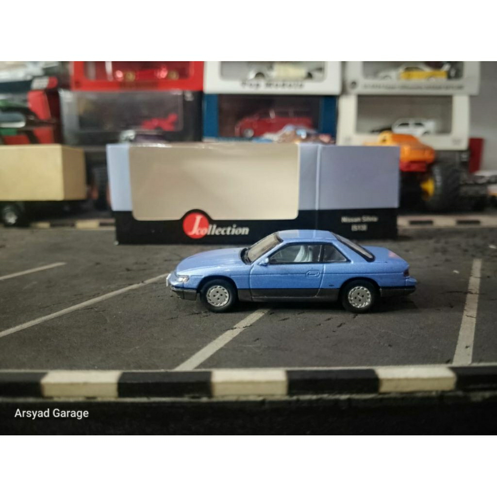 Diecast JCollection J Collection Nissan Silvia S13 Blue