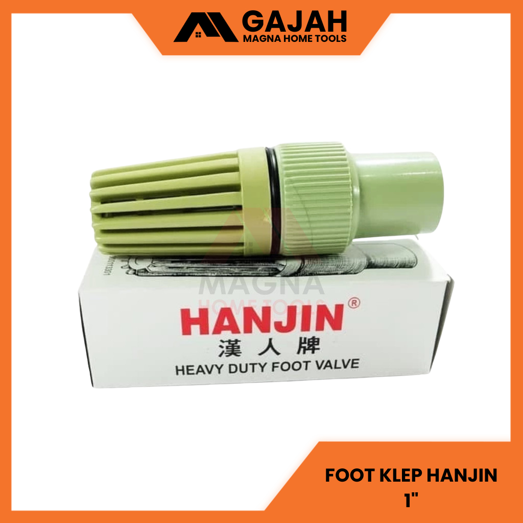 FOOT KLEP POMPA AIR 1 INCH HANJIN [ORIGINAL] TERMURAH