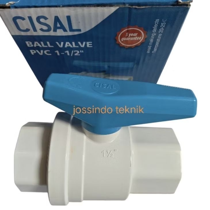 CISAL Ball Valve PVC 1.5' TAIWAN / Ball Valve PVC CISAL 1.5" TAIWAN