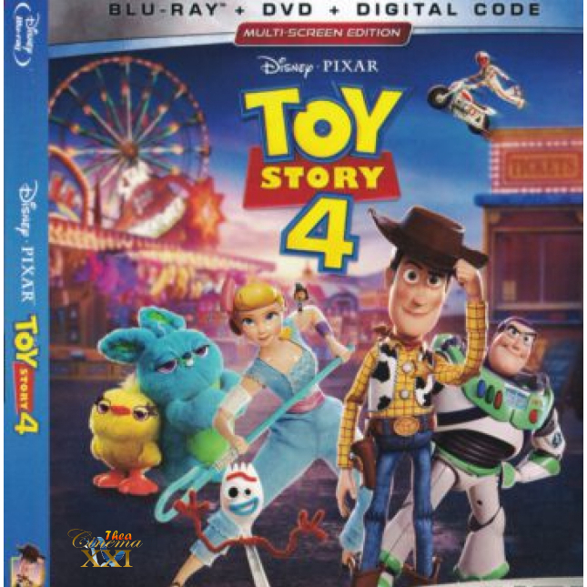 Kaset Film DVD  Box Office Animasi : Toy Story 4 (2019)