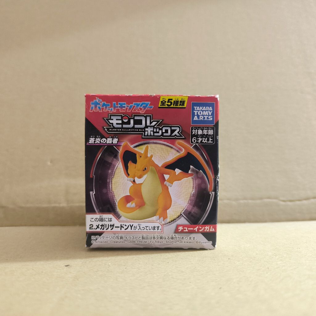 Pokemon Figure Mega Charizard y Moncolle box Takara Tomy Action Figure Japan Toy Collection tcg MC