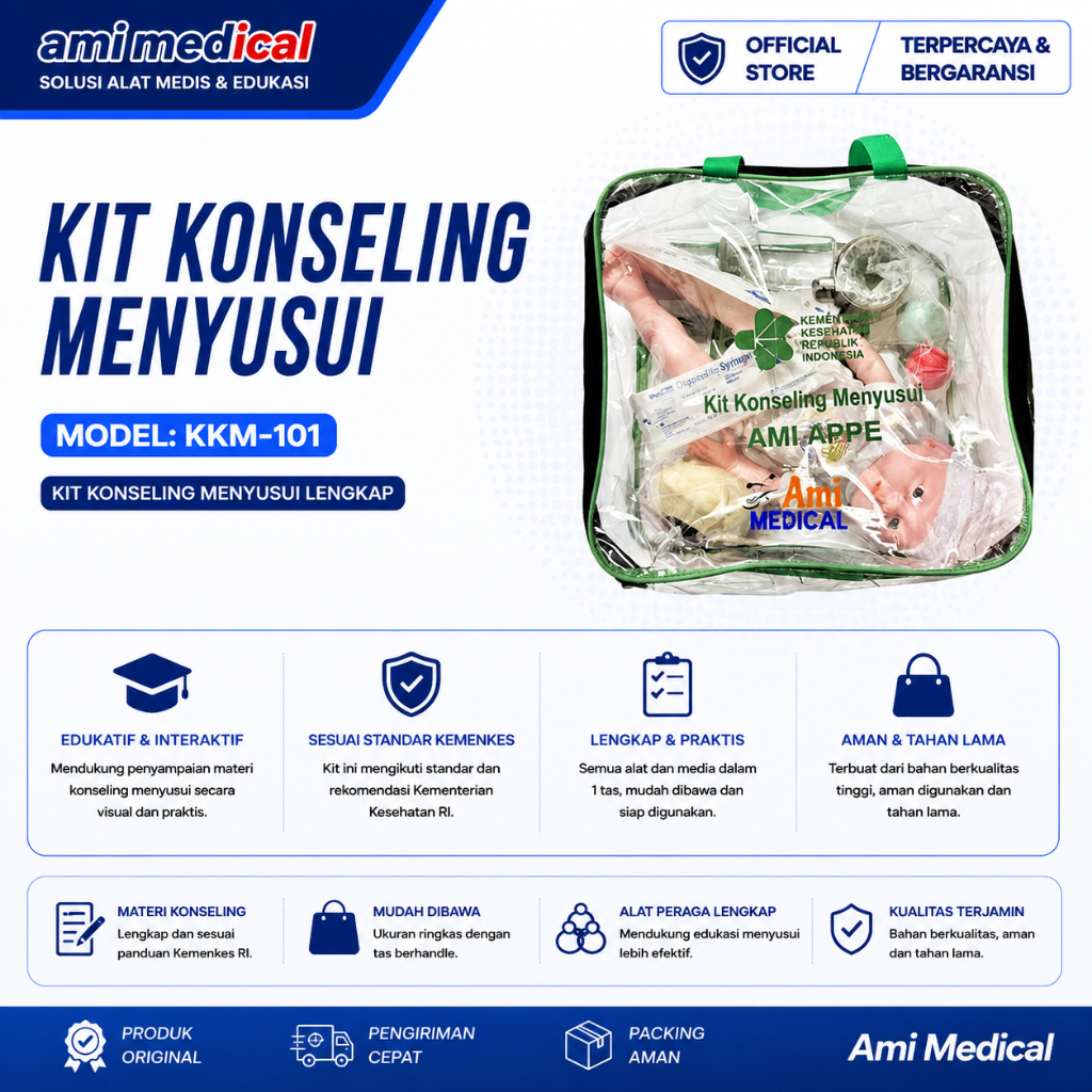 AMI MEDICAL Kit Konseling Menyusui - Media Edukasi ASI Lengkap