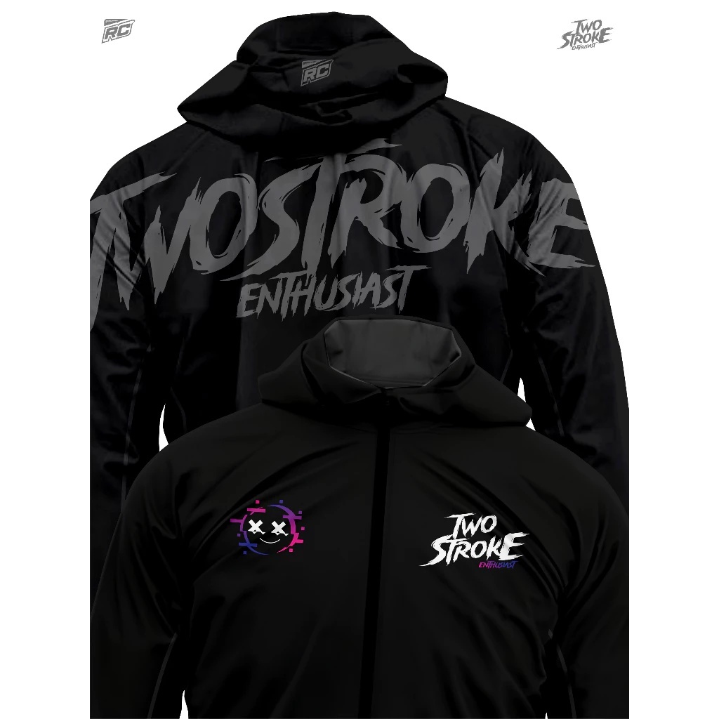 Jaket 2Tak 2Stroke Twostroke Ninja Satria Rx King F1zr Nsr Vespa Premium Waterproof Full Printing | 