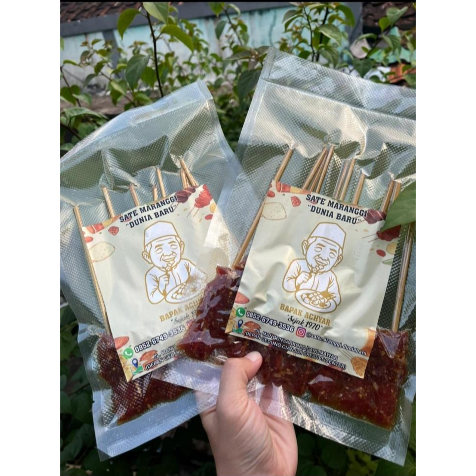SATE MARANGGI FROZEN (campur lemak)