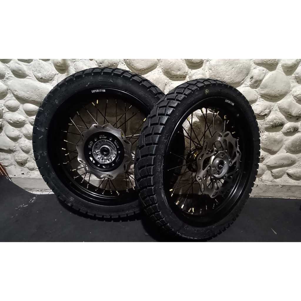 wheelset supermoto klx230 banset klx230 supermoto klx230