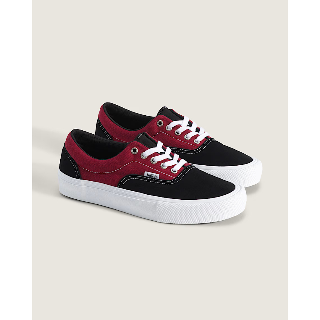 VANS SKATE ERA BLACK/DARK RED