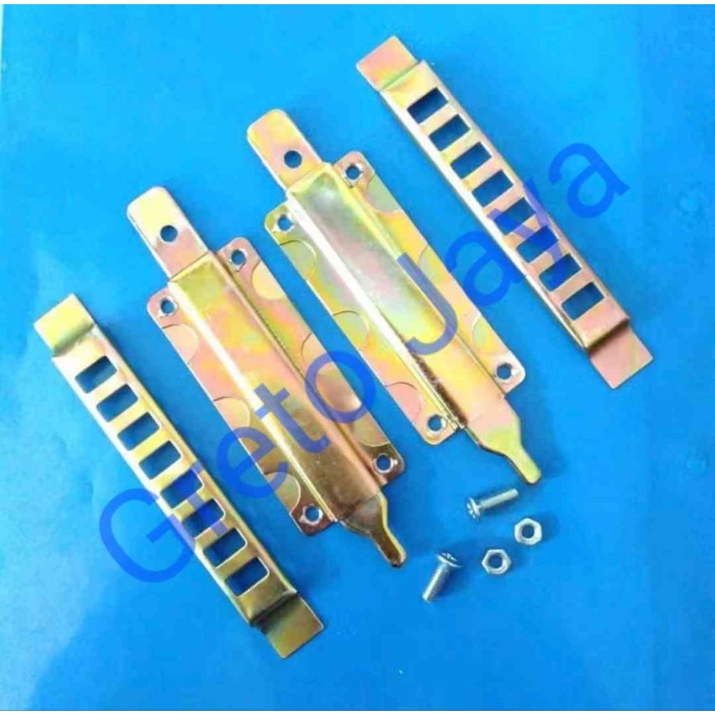 Kunci Pintu Slot Grendel Pen Tangga untuk Rolling Roling Door Pintu Gulung Alumunium Aluminium