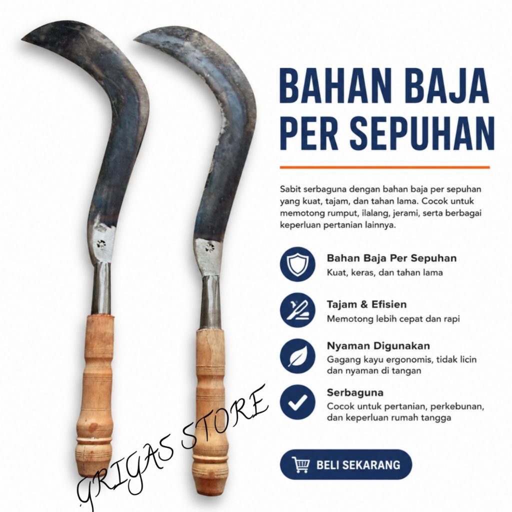 Sabit/caluk serabutan ukuran besar baja per sepuhan