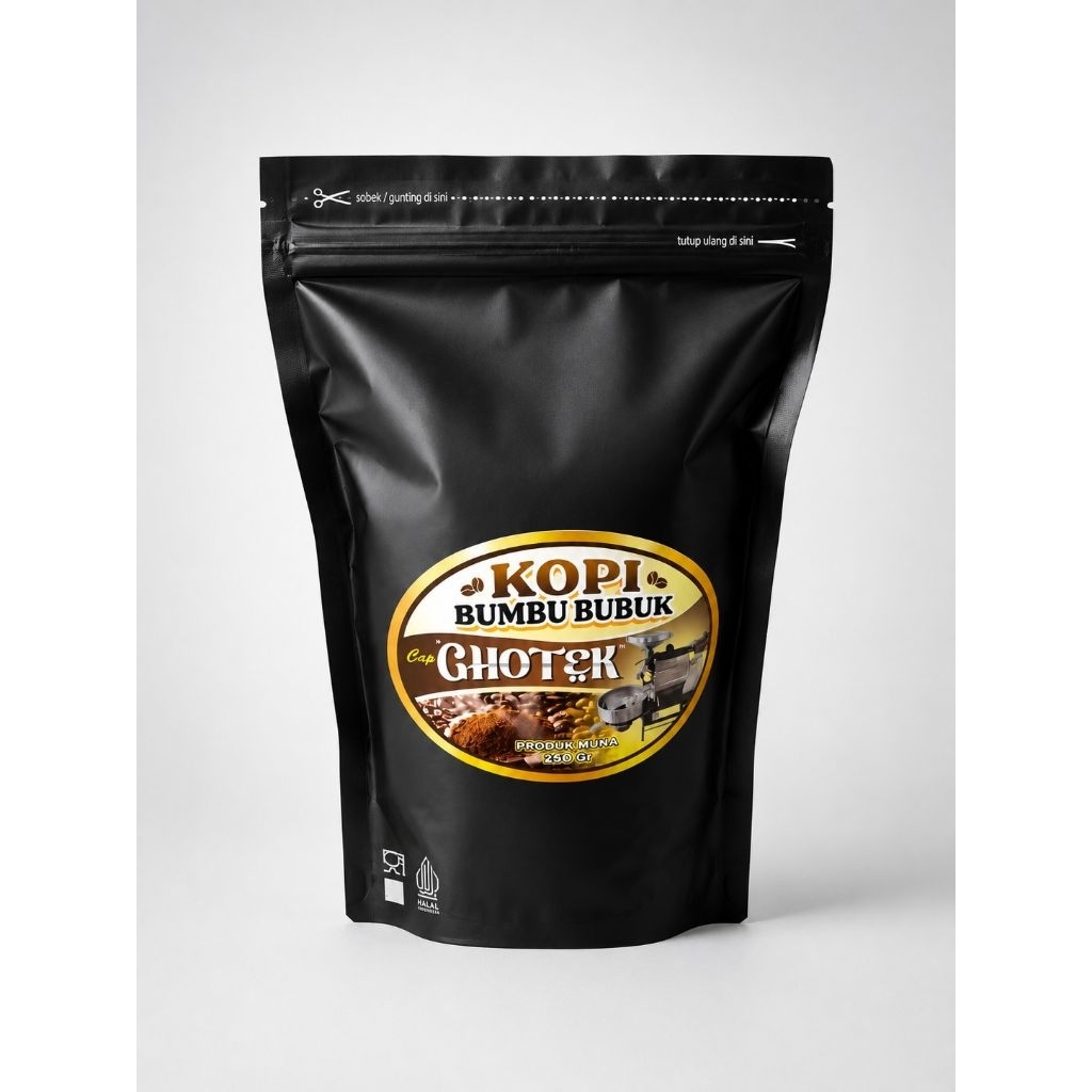 #kopi #bumbububuk minuman 250gram #gotek