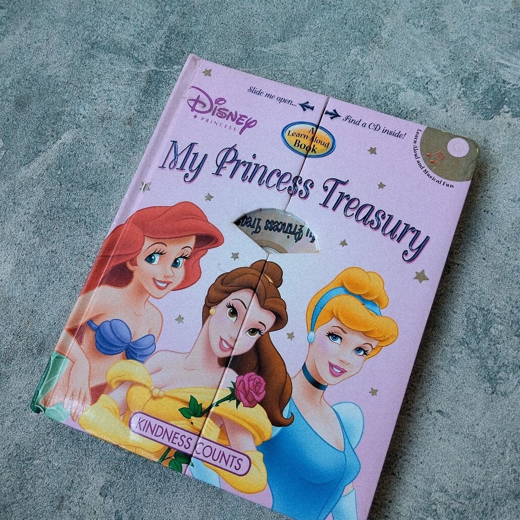 boardbook my princess treasury, buku cerita anak disney
