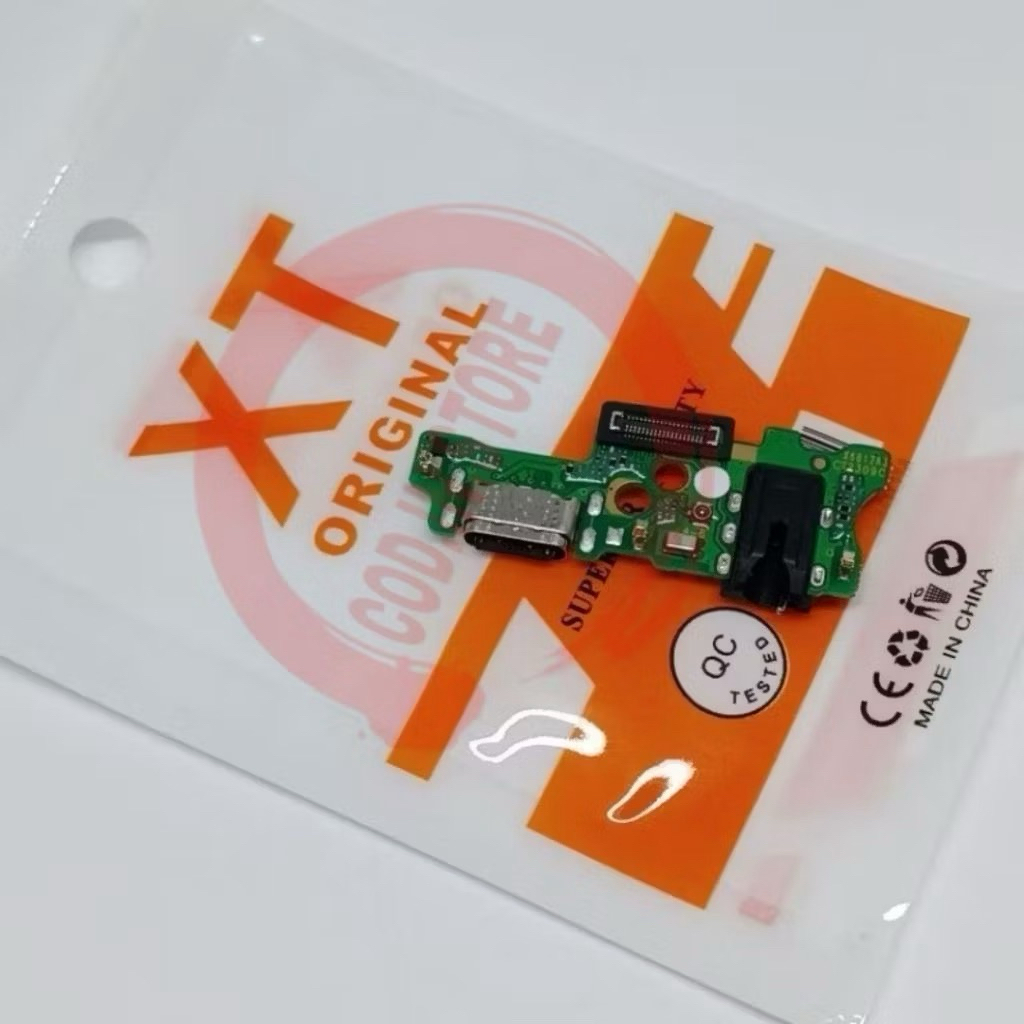 Papan Cas Konektor Cas Infinix Hot 11s NFC / X6812 / X6812B Ori + ic + Con Mic