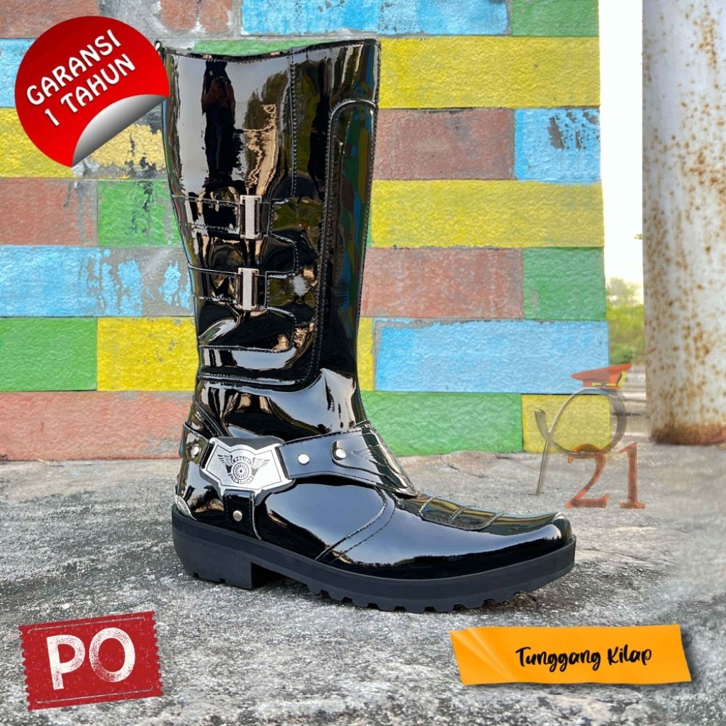 Sepatu Tunggang Kilap P21
