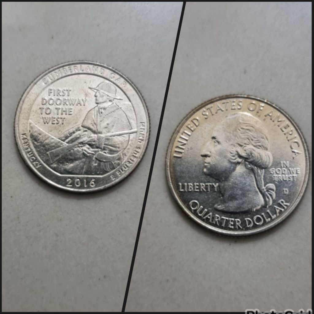 koin quarter dollar 2016