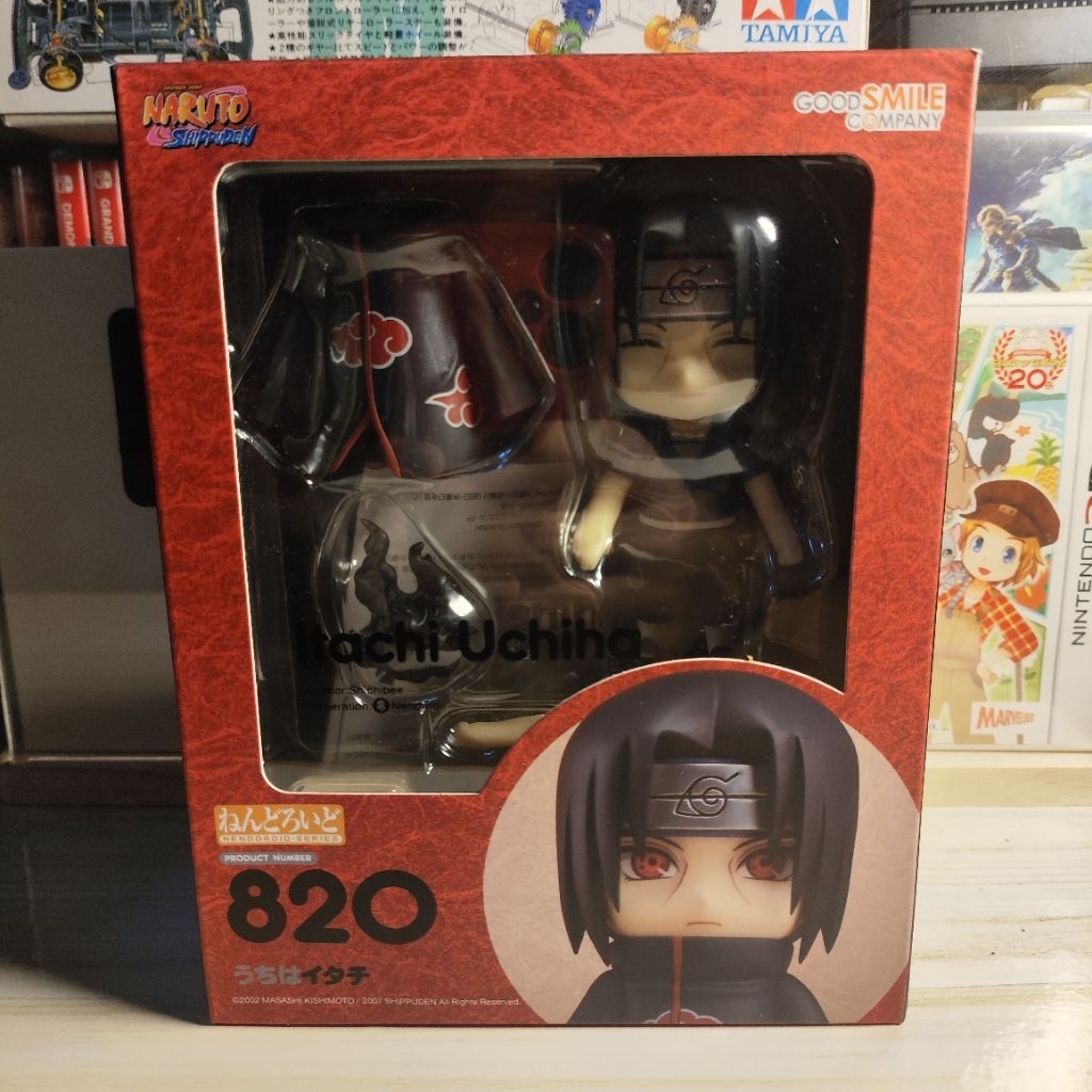 GSC Nendoroid Itachi Uchiha Akatsuki 820 Nendoroid Naruto Shippuuden