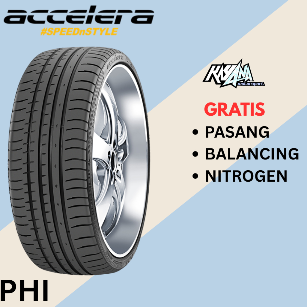 Ban Mobil Accelera PHI 225/40 R18 | Ban Accelera Phi 225 40 R18