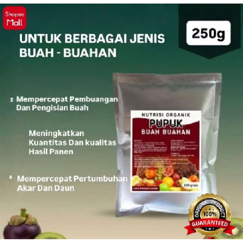 pupuk boster segala buah