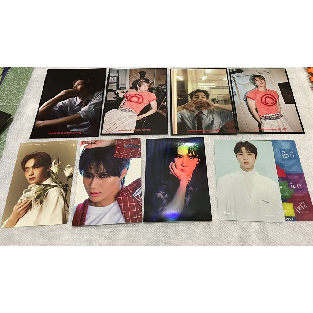 wts postcard sticker photofilm photostrip sticker set poster official han seungwoo nct dream sevente