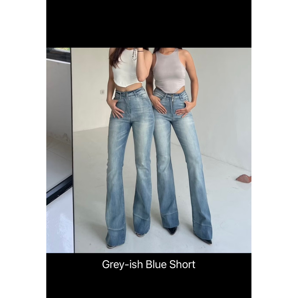 Preloved Ladouce Mckenzie High Waist Cutbray Jeans