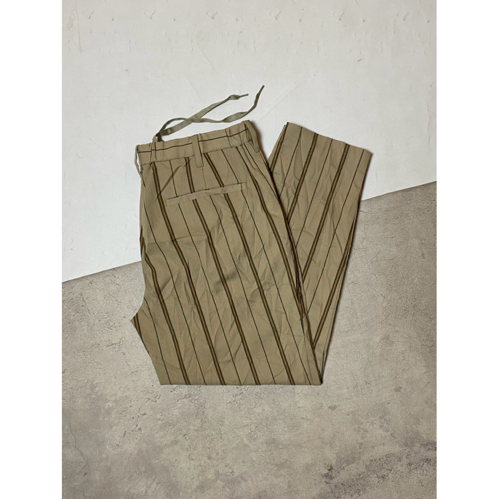 ZT 929 - GU by UNIQLO Relaxed Stripe Pants.