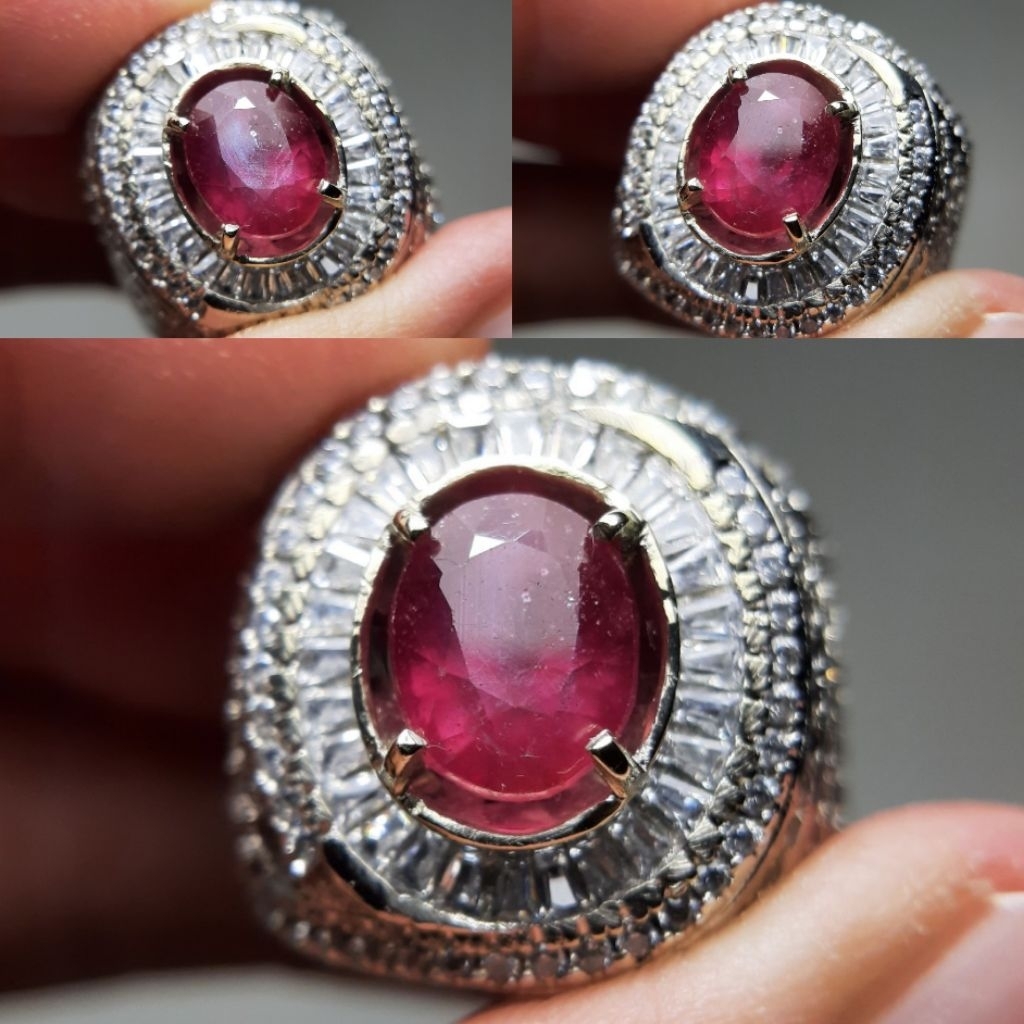 Natural Ruby Batu Merah Ruby Cutting Fatwa Bukan Sapphire Safir Emerald Zamrud Jamrud Srilanka Srila
