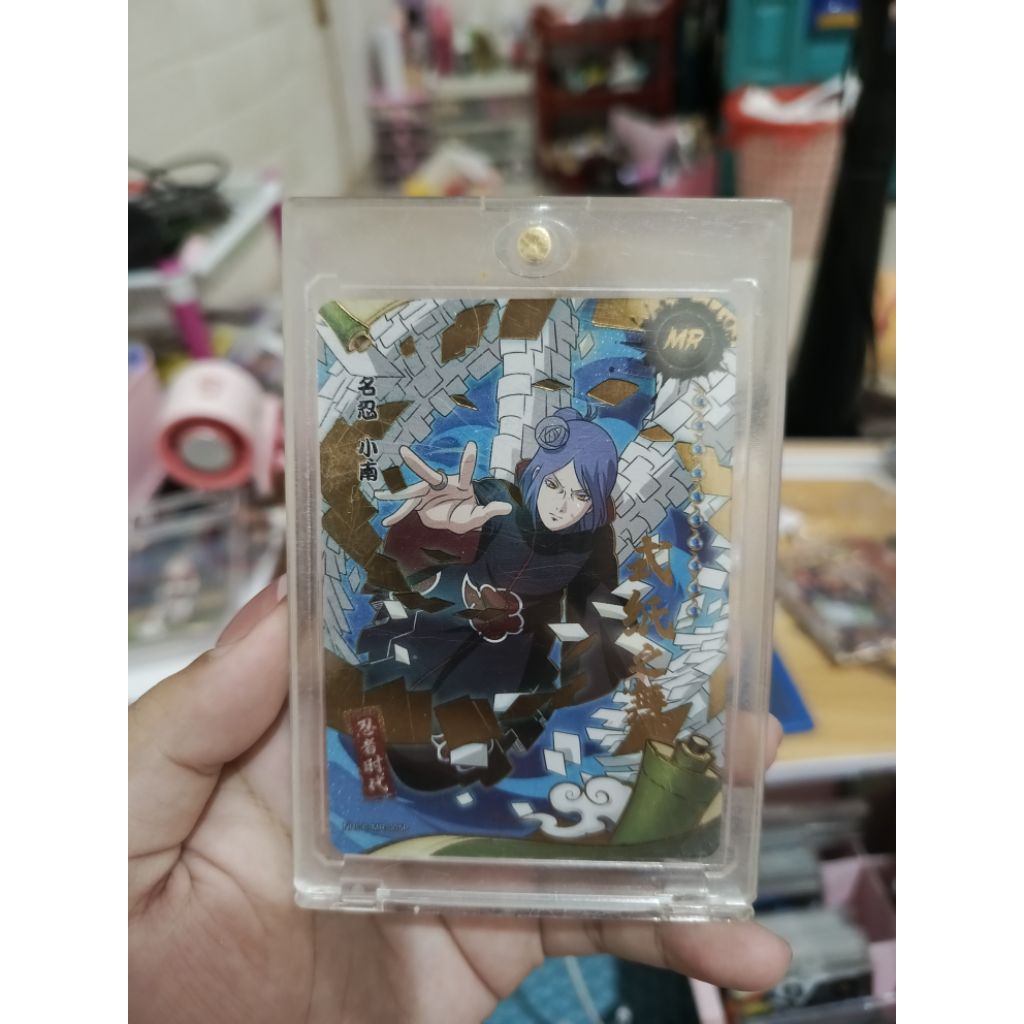 kartu naruto kayou MR Konan+ Magnetic case