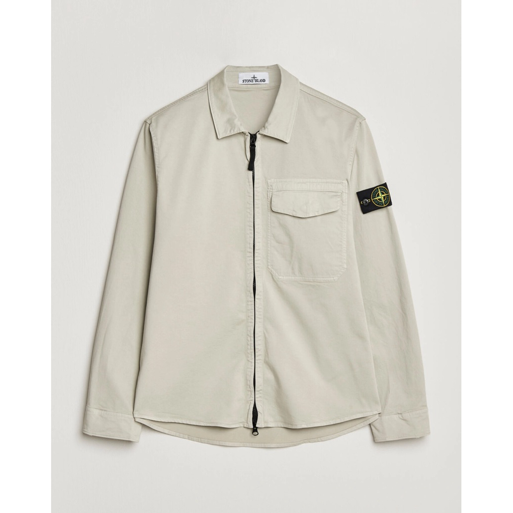 Stone Island Overshirt Pearl Grey Original
