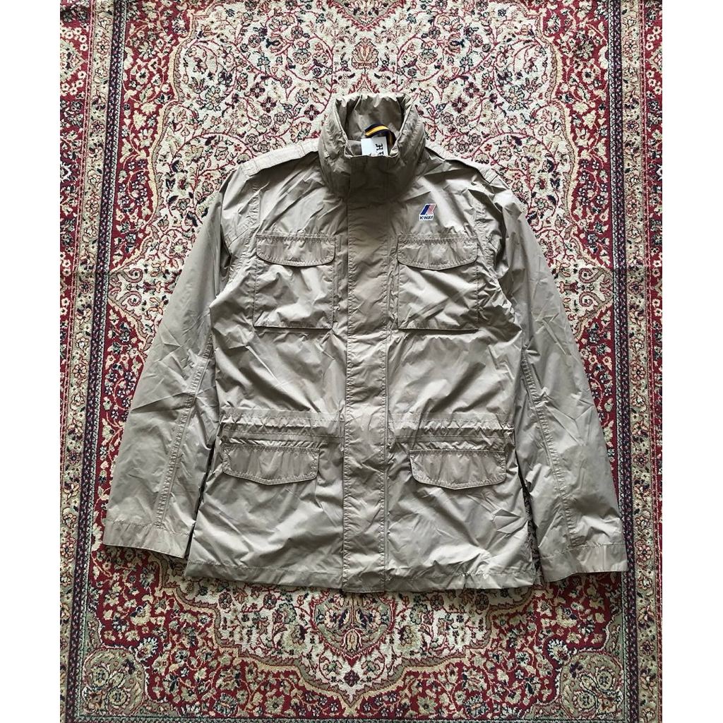 Kway m65 field High waterproof jacket Vintage Military M65 Army jacket i601