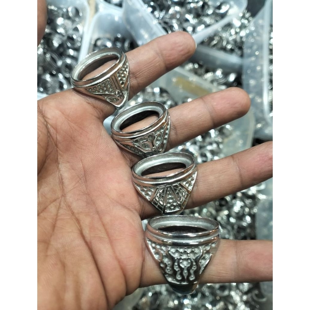 ring titanium dimensi 26 keatas paketan hemat isi 5kodi atau 100 picis