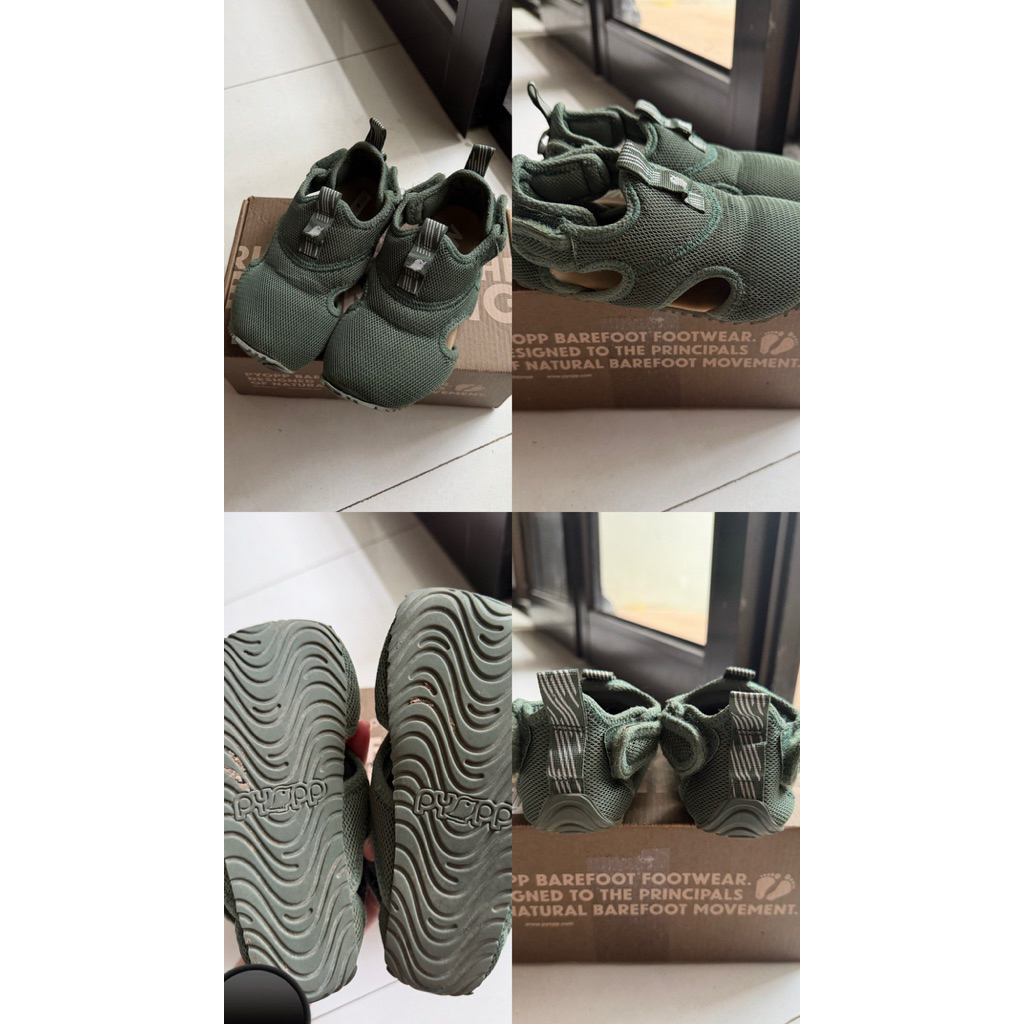 preloved pyopp ninja active barefoot sandals